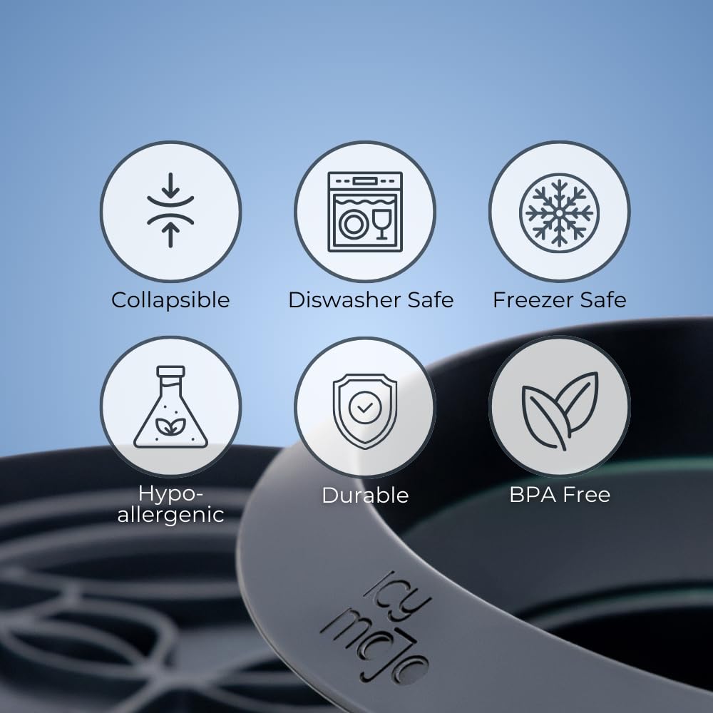 Icy-Mojo held in hand to show size and travel-ready portability