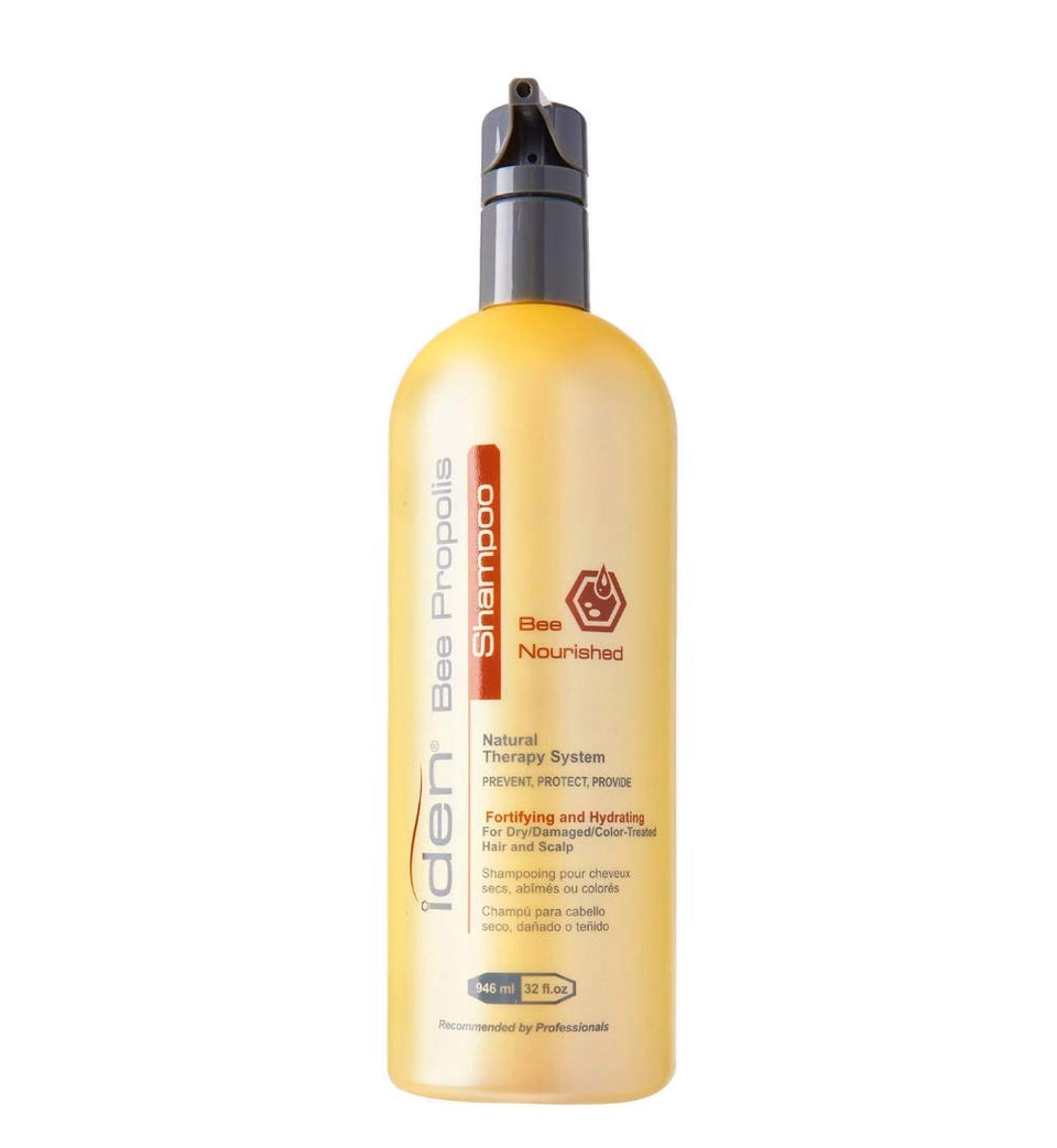 IDEN bottle front view showing label and 32 fl oz size, benefits visible