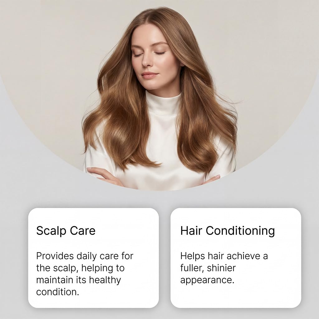 Identicalven before and after scale comparison illustrating improved hair density