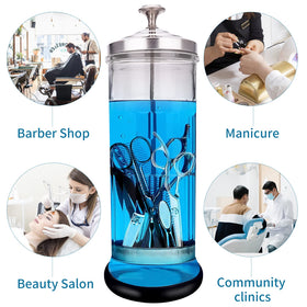 IEBARBER non-slip silicone ring base preventing slips on wet counters for safer workstations