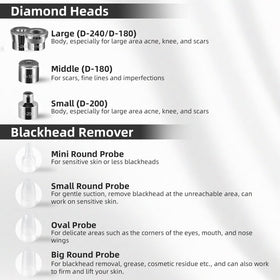 IeBilif close-up of diamond tip texture illustrating exfoliation precision for smoother skin