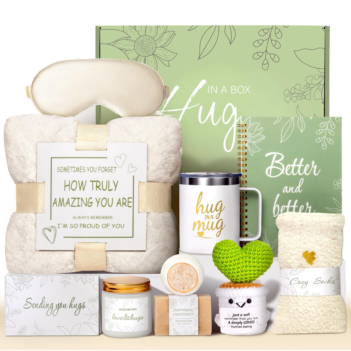 iFaveorr front packaging showing all 11 items, conveys ready-to-gift comfort