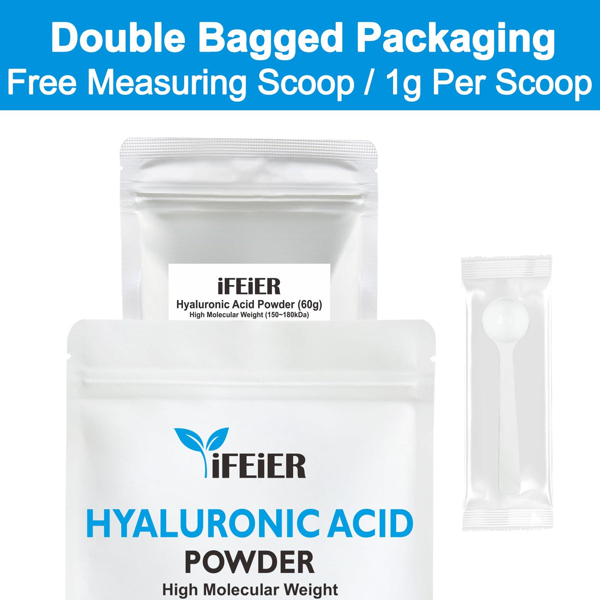 iFEiER powder close-up texture highlighting fine cosmetic-grade particles