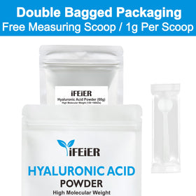 iFEiER powder close-up texture highlighting fine cosmetic-grade particles