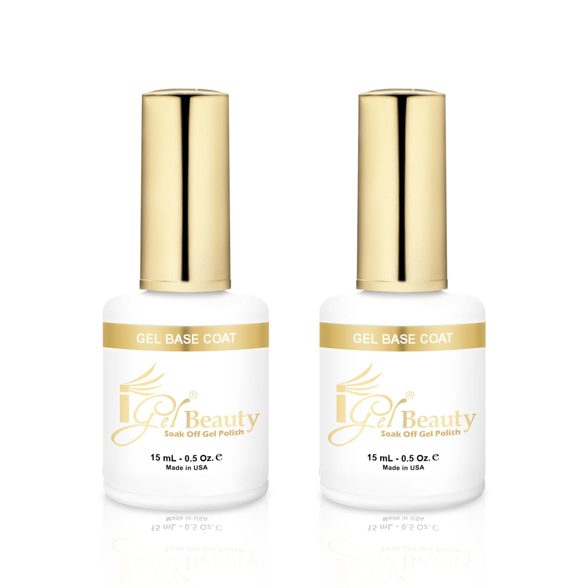 iGel Beauty front packaging showing two bottles, highlights value and reliability