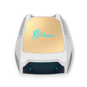 iGel Beauty front view showing compact cordless lamp and uniform curing area