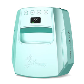 iGel Beauty front view showing extra-wide curing space and professional finish