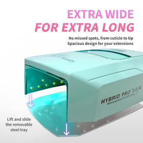 iGel Beauty interior LED layout highlighting full coverage for even cures