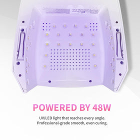 iGel Beauty Hybrid - X LCD display and preset timers for precise, repeatable curing control