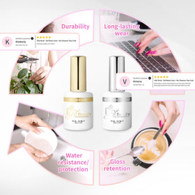 iGel Beauty soak-off removal demo showing easy, damage-minimizing removal