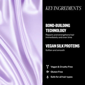 IGK Antisocial being applied to dry hair demonstrating easy overnight use benefit