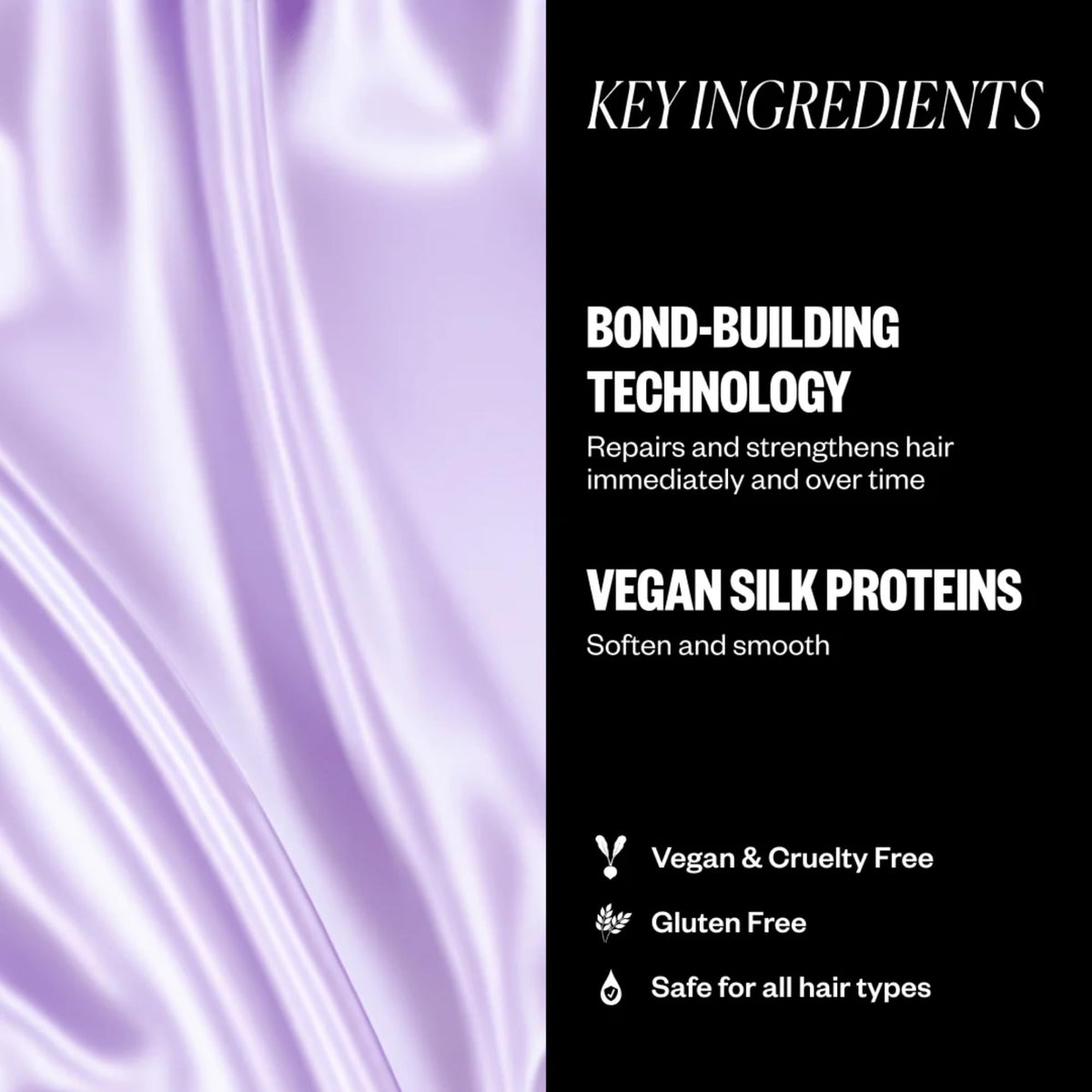 IGK Antisocial application on dry hair showing easy spray-and-brush use for overnight repair