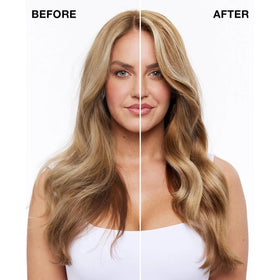IGK Antisocial Cloud Club ingredient application swipe for smooth detangling