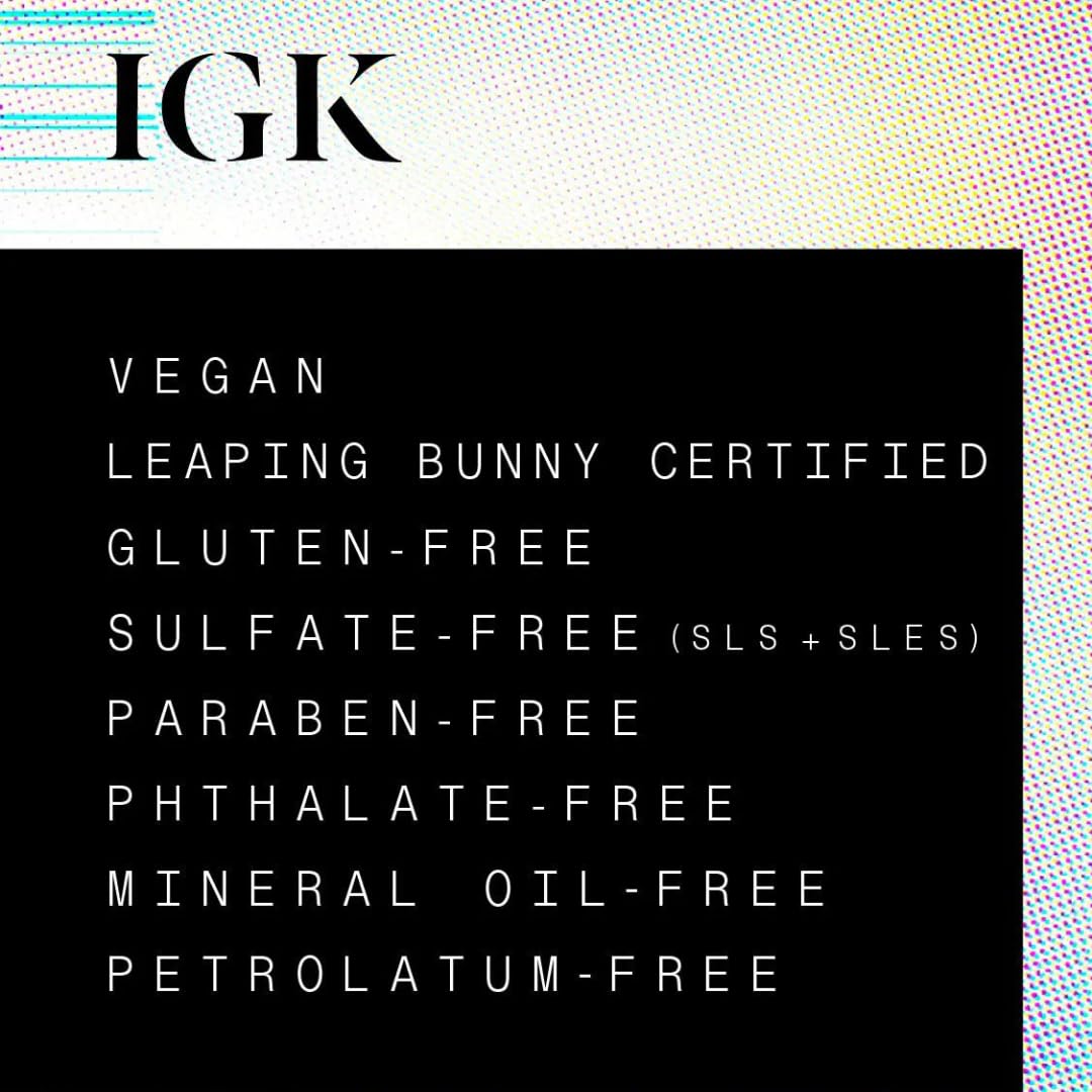 IGK Antisocial Cloud Club label closeup showing vegan and Leaping Bunny info