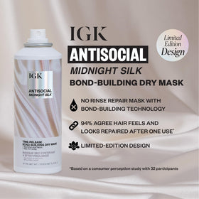IGK Antisocial Midnight Silk limited edition design close-up highlighting collectible packaging