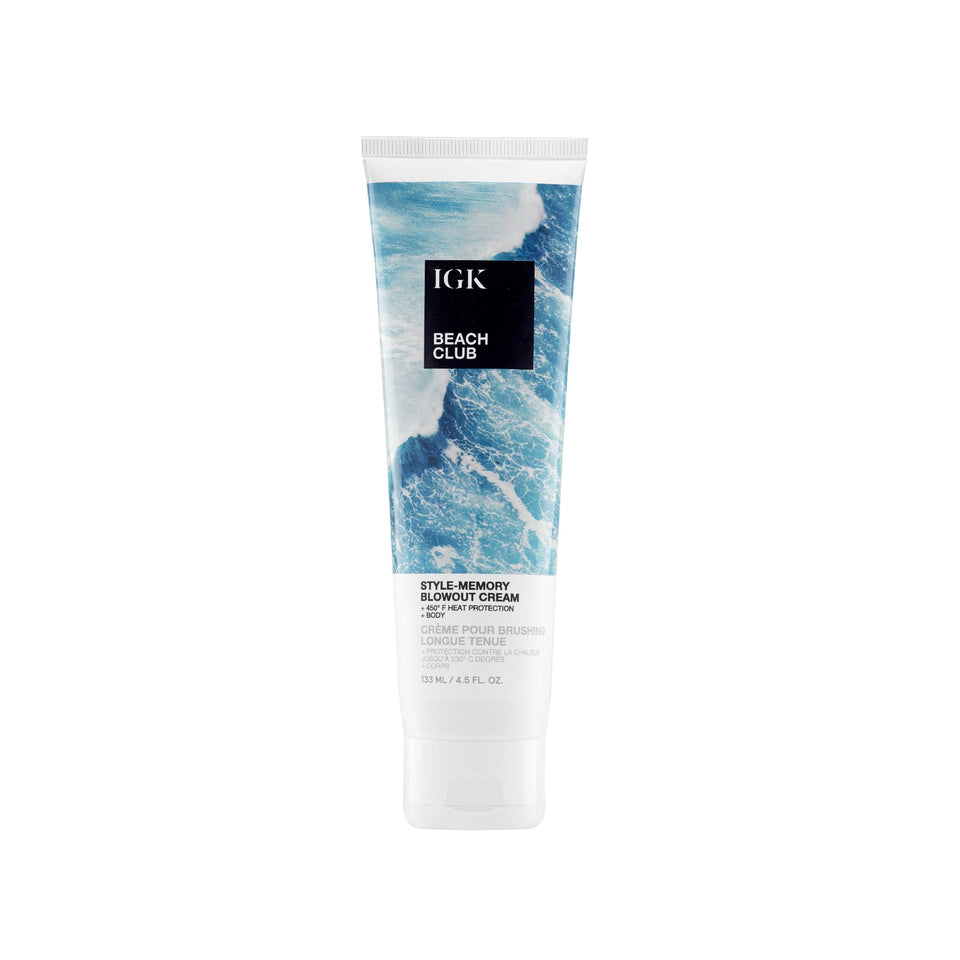 IGK BEACH CLUB front packaging showing jar label and volume benefit