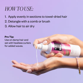 IGK Best Interest before and after ends demonstrating sealed split ends and shine