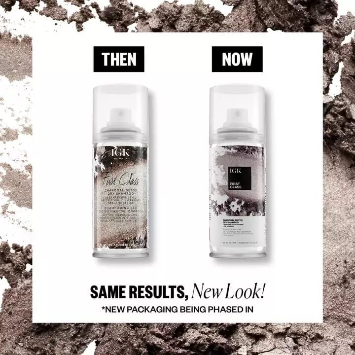 IGK product in use refreshing sweaty roots after workout for odor control