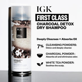 IGK nozzle close-up showing spray texture and controlled application benefit