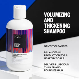 IGK foam texture close-up demonstrating creamy lather for gentle cleansing