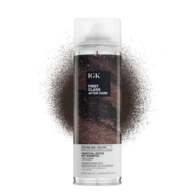 IGK canister front packaging showing product and benefit of oil absorption
