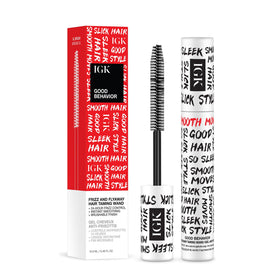 IGK front packaging showing compact taming wand and label benefit