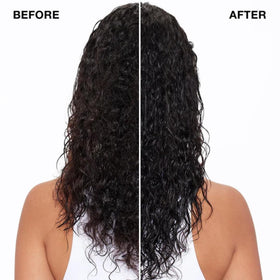 IGK Good Behavior being applied to damp hair delivering slip and detangling
