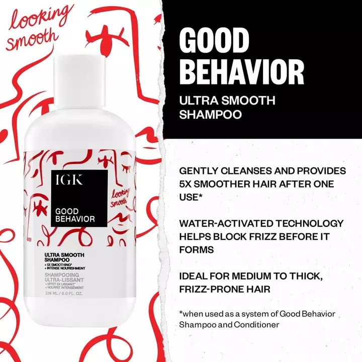 IGK creamy lather texture demonstrating rich cleanse and slip