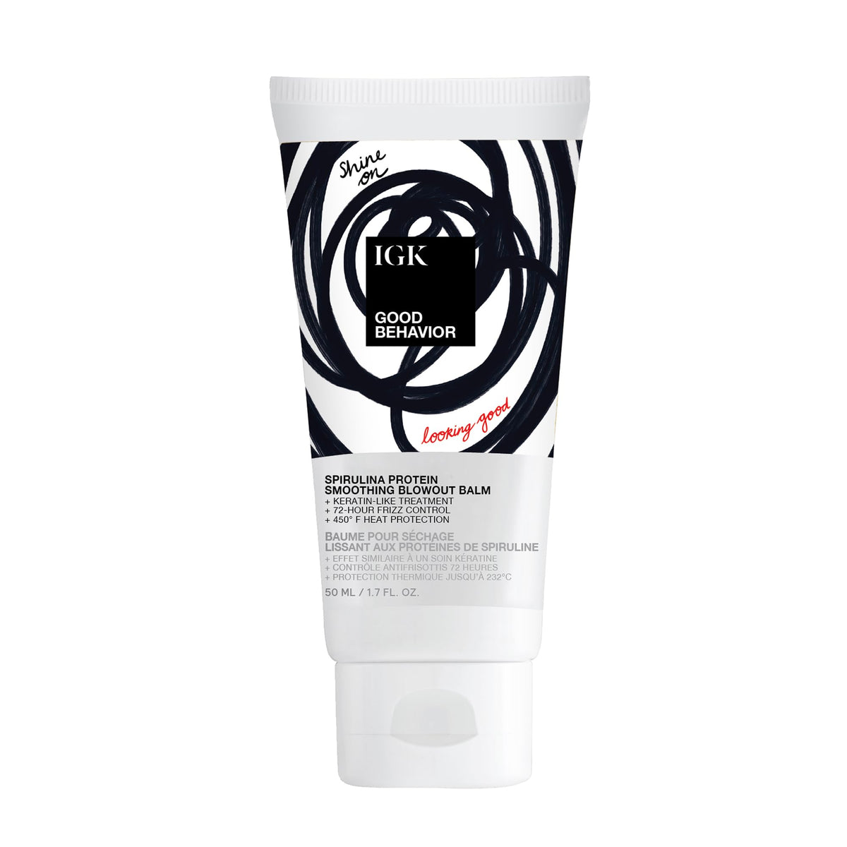 IGK travel-size tube front view showing neat packaging and easy portability
