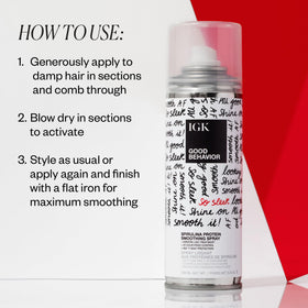 IGK travel size in toiletry bag highlighting portability for trips