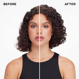 IGK Good Spin on wet curls improving definition and frizz control