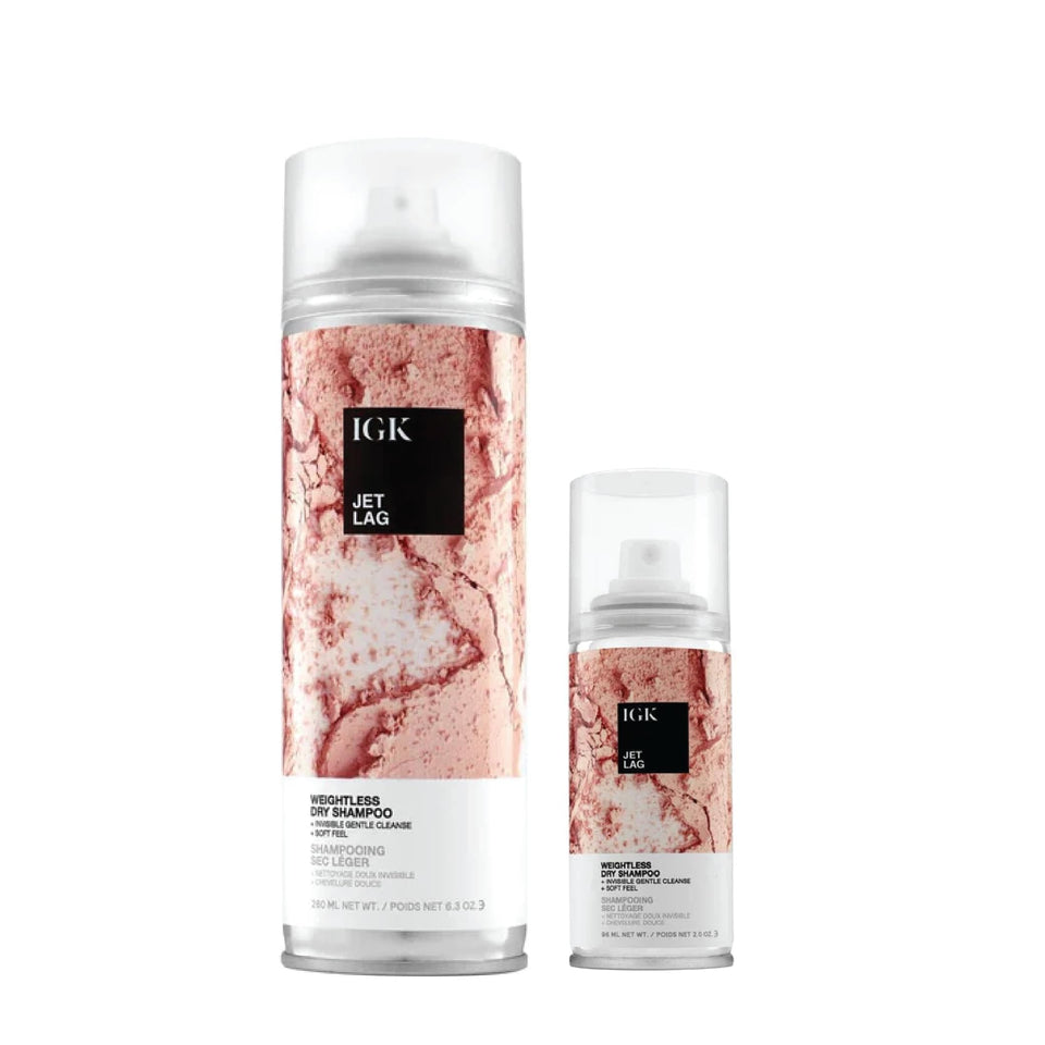 IGK Jet Lag front packaging showing product and clean styling benefit