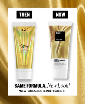 IGK Offline creamy texture close-up demonstrating rich hydration and easy spread