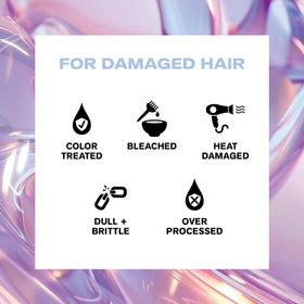 IGK bottle label close-up highlighting Lift + Seal technology