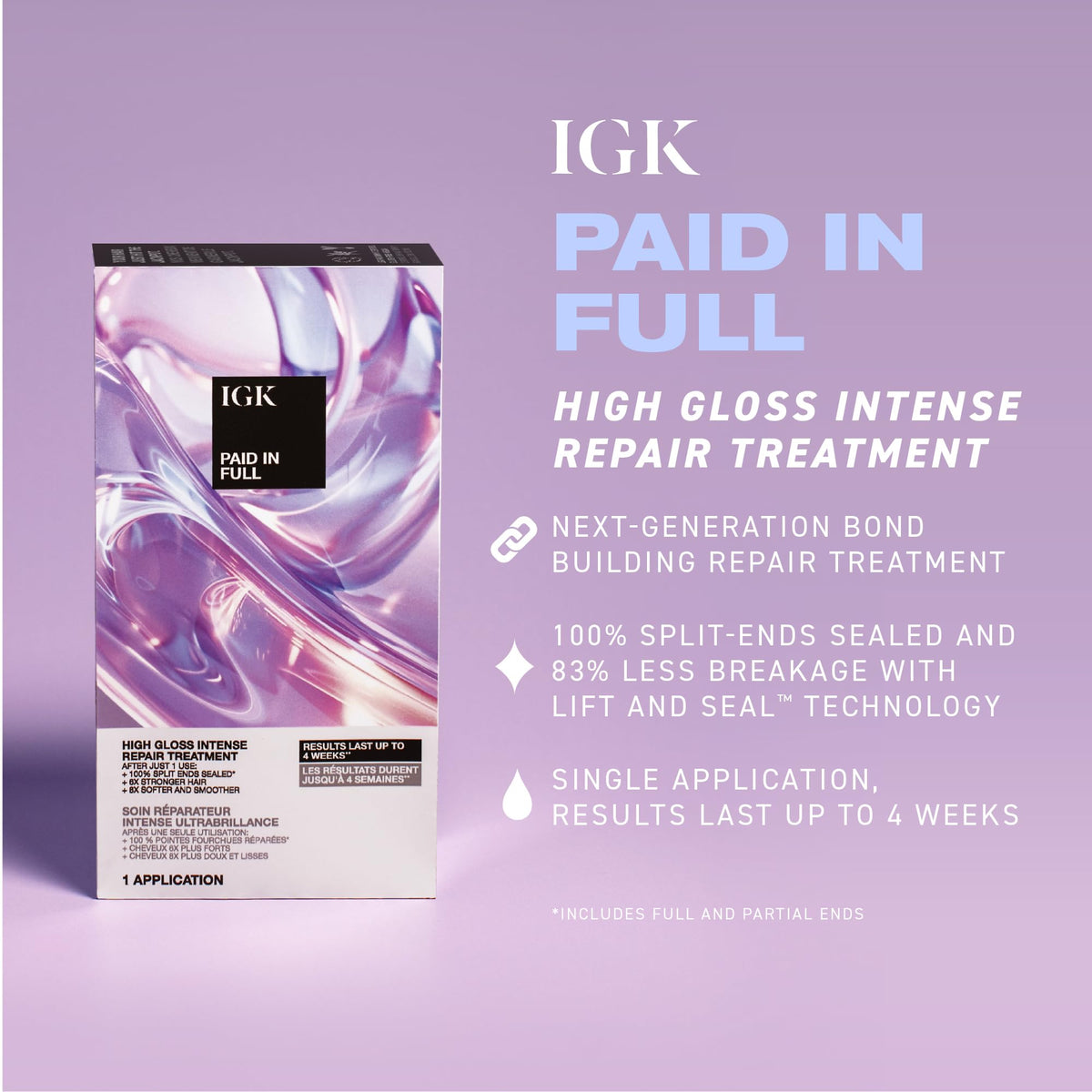 IGK open nozzle with concentrate added demonstrating mixing step