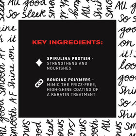 IGK in-use during blowdry showing faster styling and reduced frizz