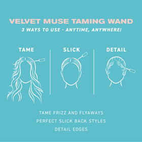 IGK Velvet Muse wand texture close-up illustrating wax-free smooth formula