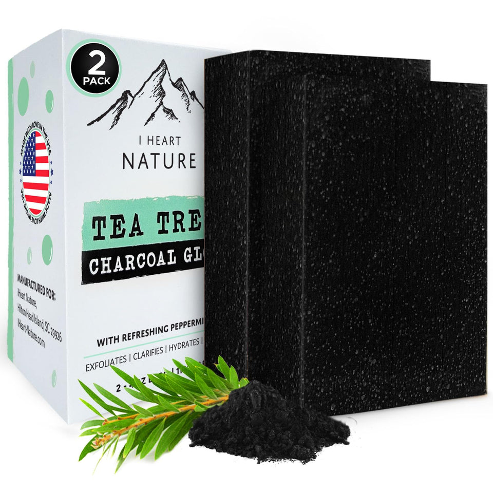 iHeart Nature front packaging showing two bars and benefits