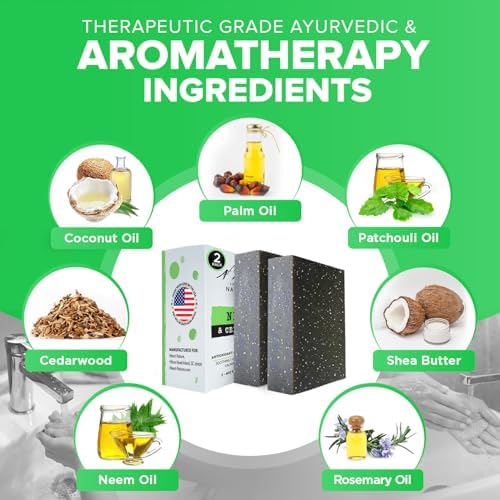 iHeart Nature ingredients label closeup listing neem, cedarwood, shea, jojoba