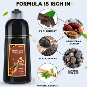 IIIMEIDU back label with ingredients and usage instructions detailed