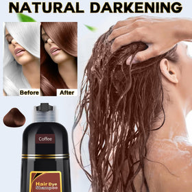 IIIMEIDU gloved hand applying shampoo showing simple home use benefit
