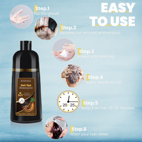 IIIMEIDU pump dispensing shampoo for easy at-home application