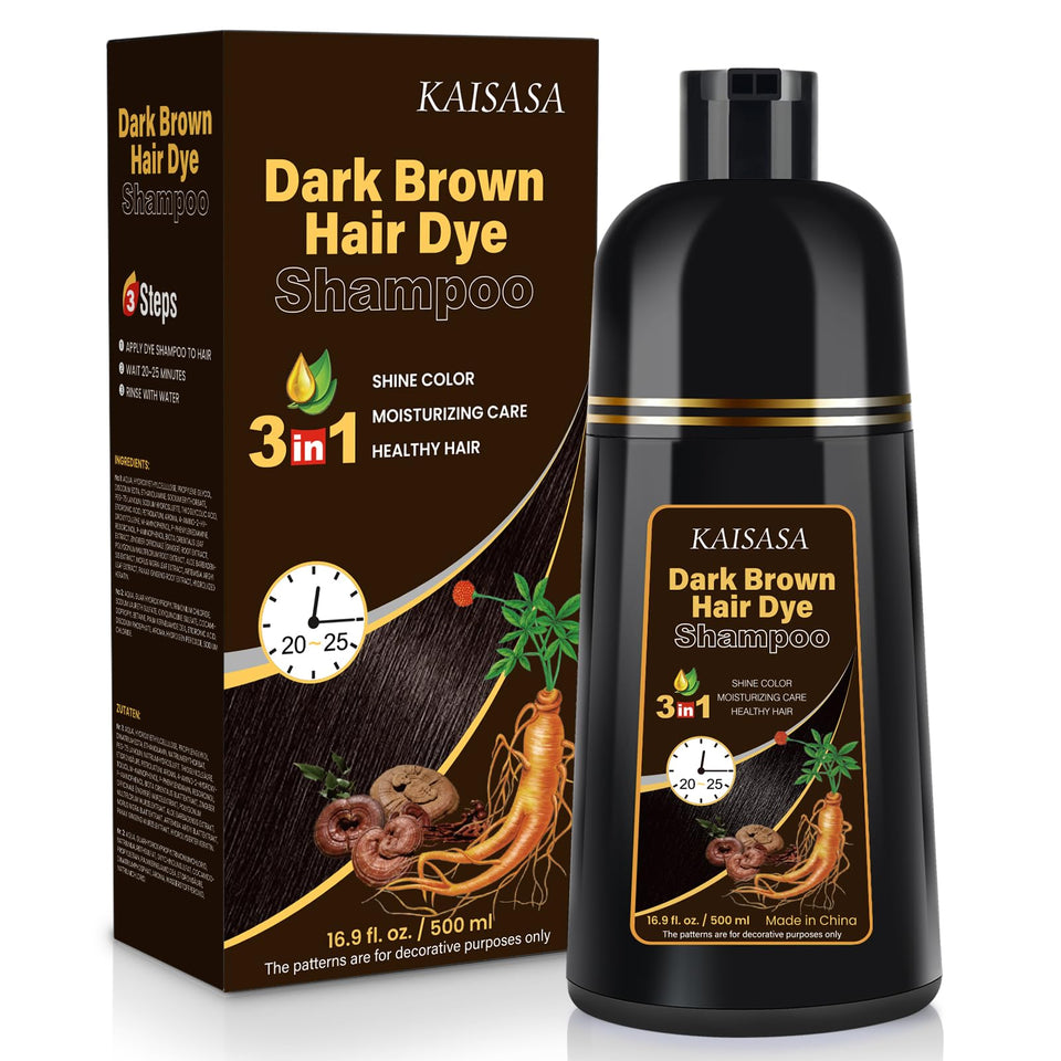 IIIMEIDU KAISASA front bottle showing 500ml size and dark brown color benefit