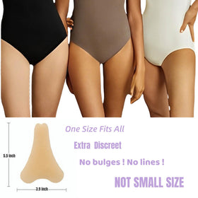 IKDAY insert placed inside a bikini lining providing seam concealment
