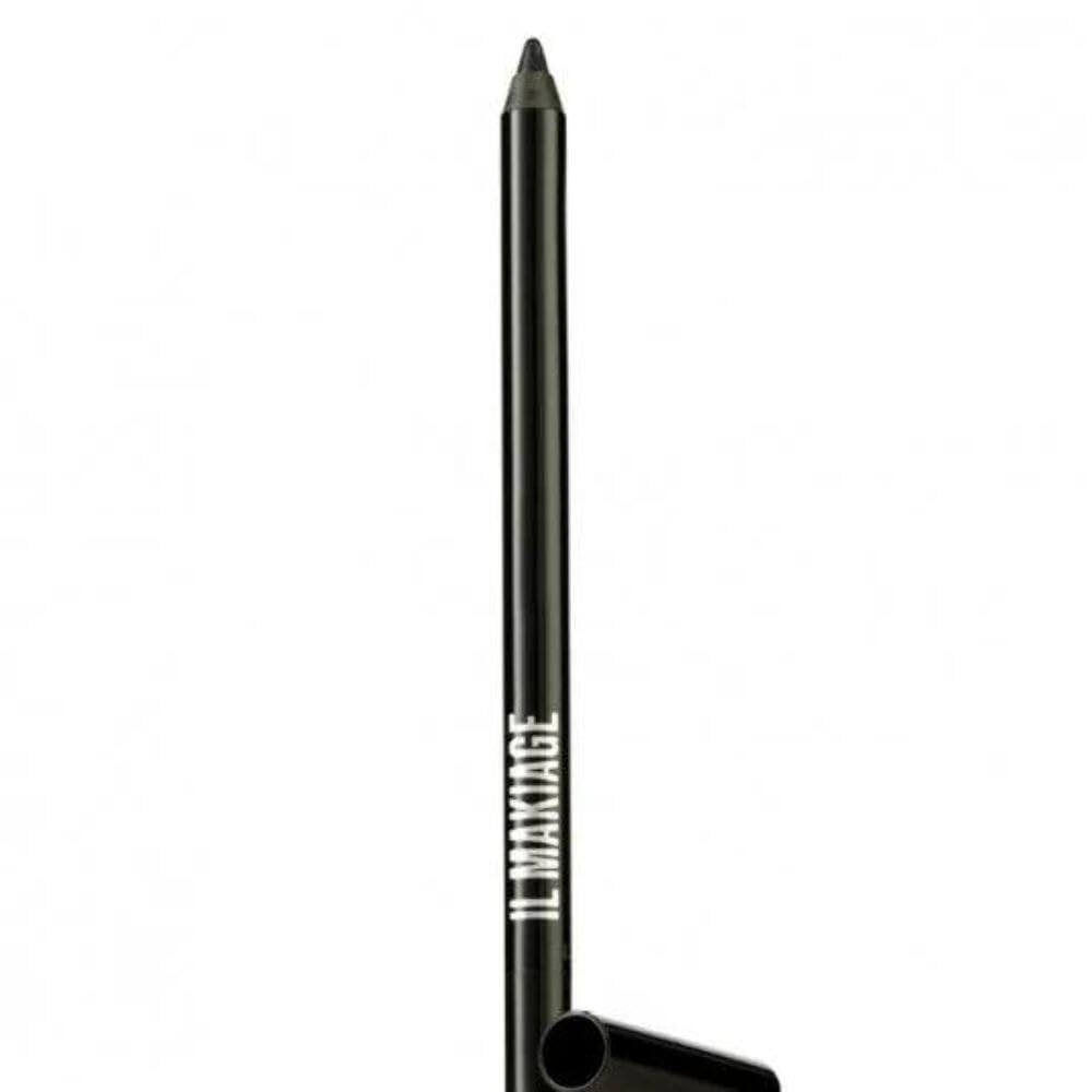 Il Makiage eye pencil front view showing sleek packaging and bold matte color for precise definition