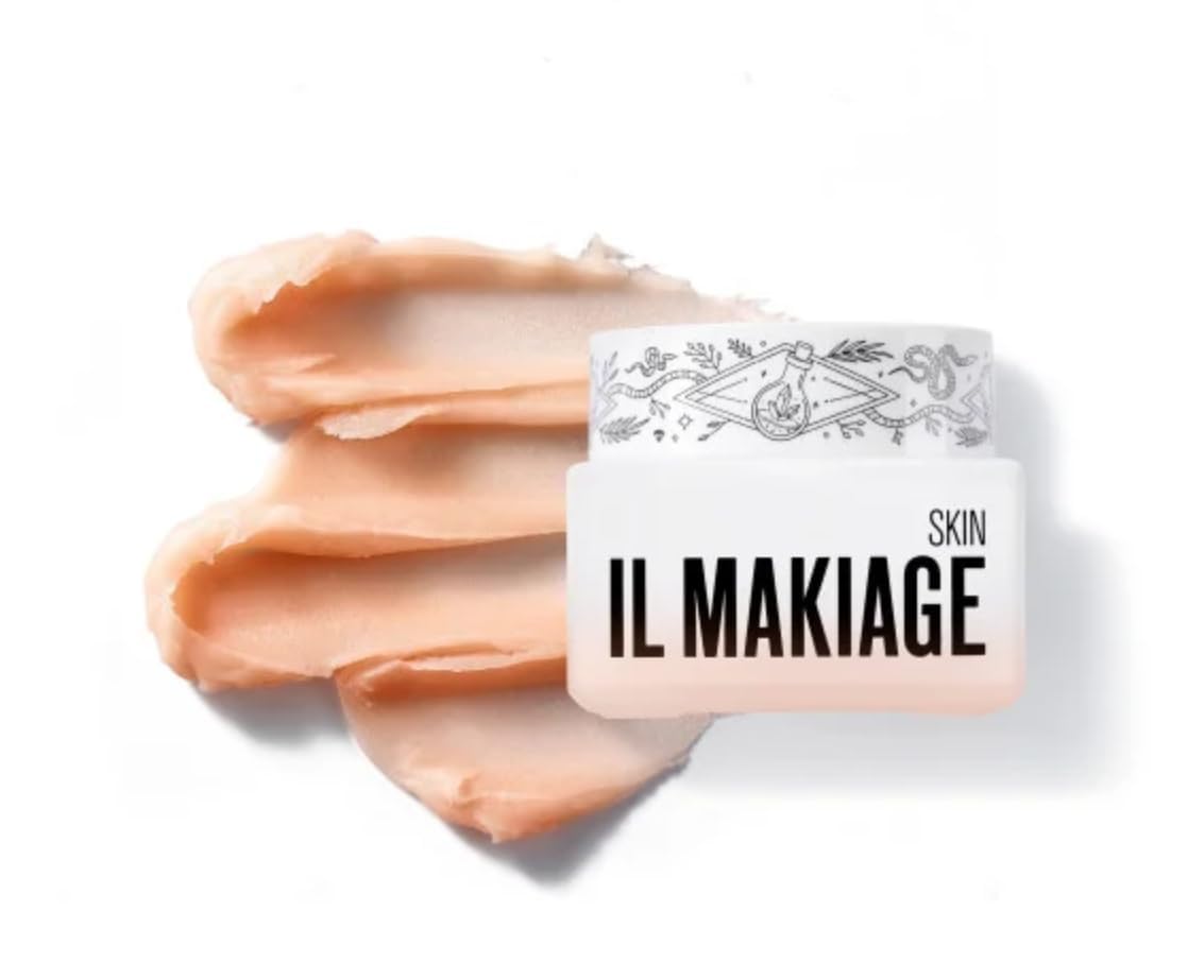 Il Makiage in-hand scale shows 20 ml size and travel-friendly convenience for on-the-go use