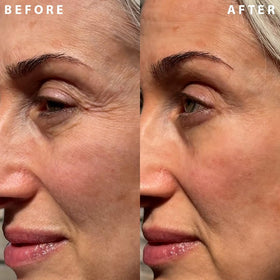 Il Makiage texture closeup demonstrating lightweight serum finish for immediate smoothing benefit