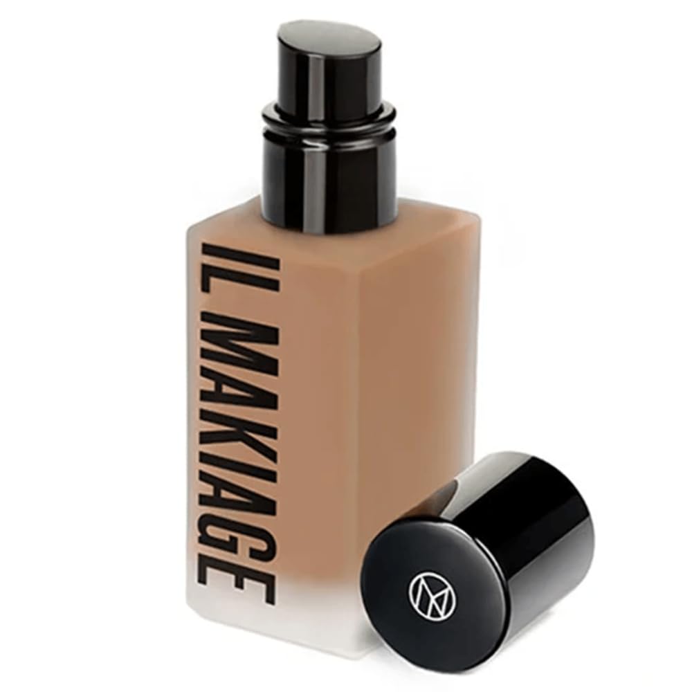 Il Makiage front bottle of Woke Up Like This Shade 130 showing clean packaging and precise shade match