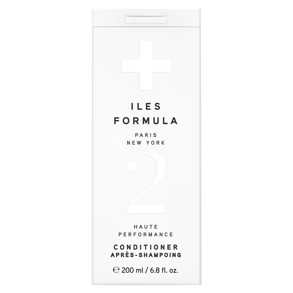 ILES FORMULA front packaging 200ml showing premium conditioner benefits
