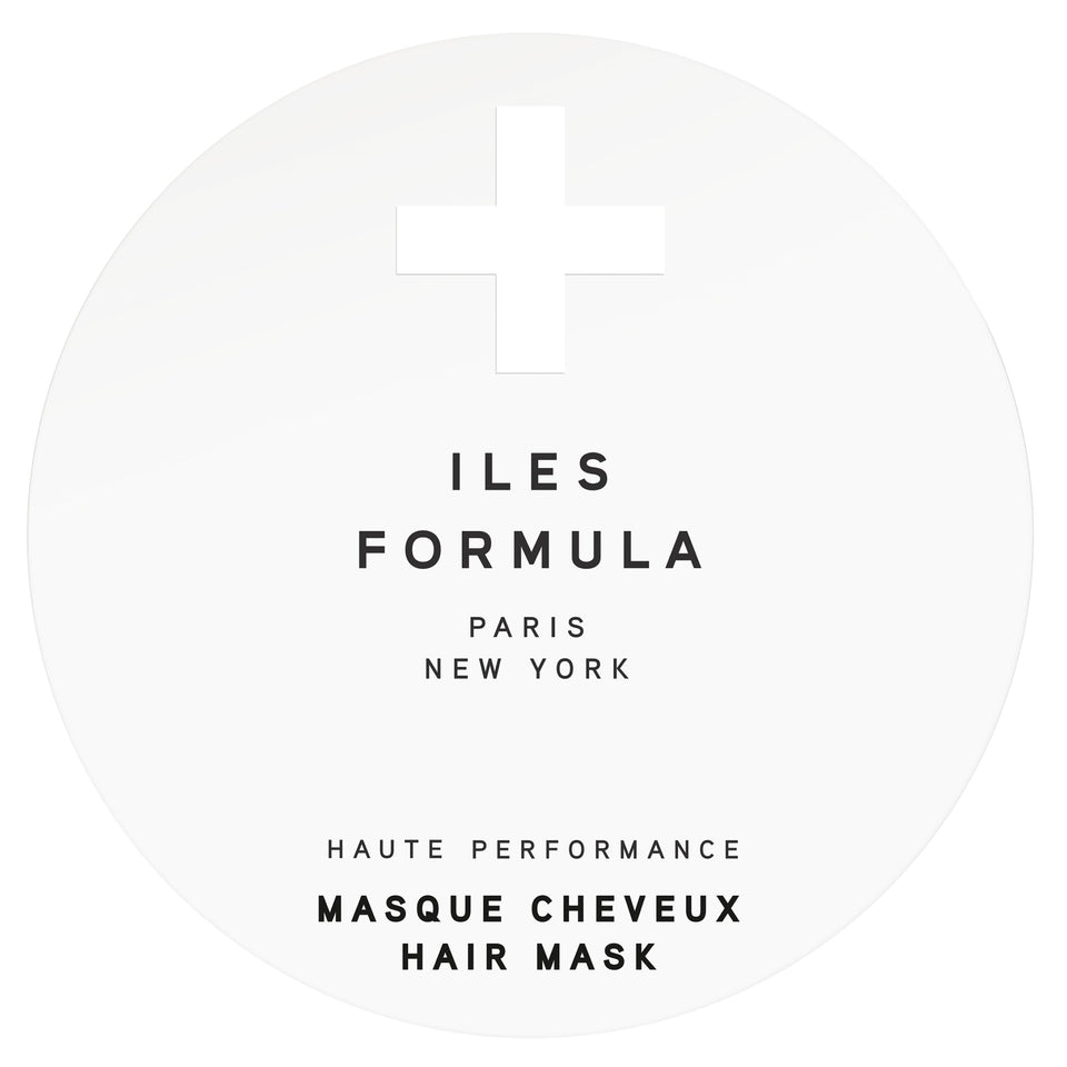 ILES FORMULA front packaging showing product and glossy finish benefit